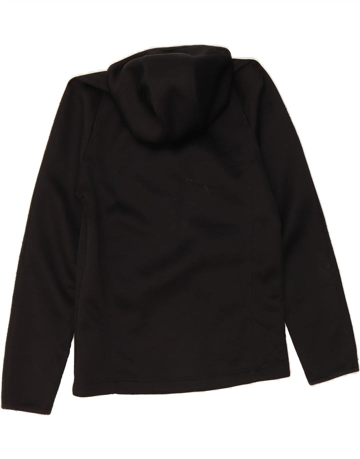 ADIDAS Mens Zip Hoodie Sweater Small Black Polyester Vintage Adidas and Second-Hand Adidas from Messina Hembry 