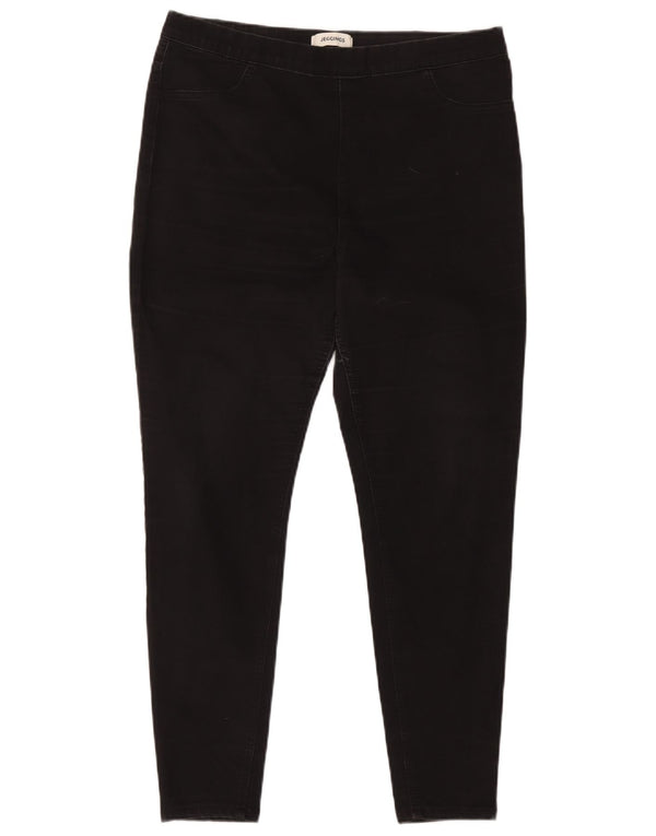 Marks & Spencer Dame Jegging Jeans UK 16 Large W34 L28 Black Bomuld