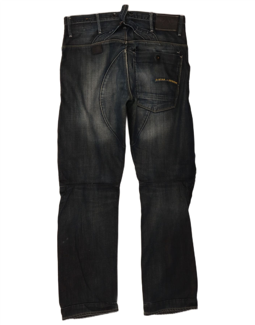 G-Star Herre Cargo Straight Jeans W33 L32 Marineblå Bomuld