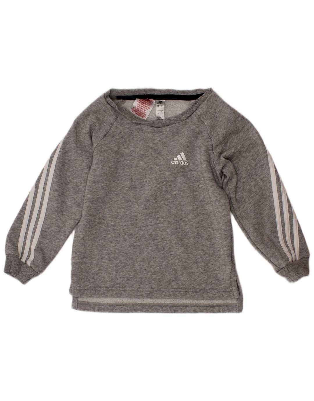 ADIDAS Drenge Sweatshirt Jumper 2-3 år Grå