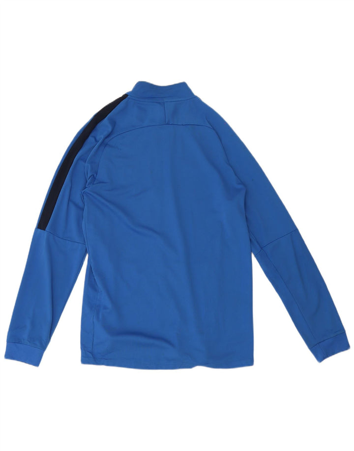 Nike Herre Dri Fit træningsdragt Topjakke Stor Blå Colourblock Polyester
