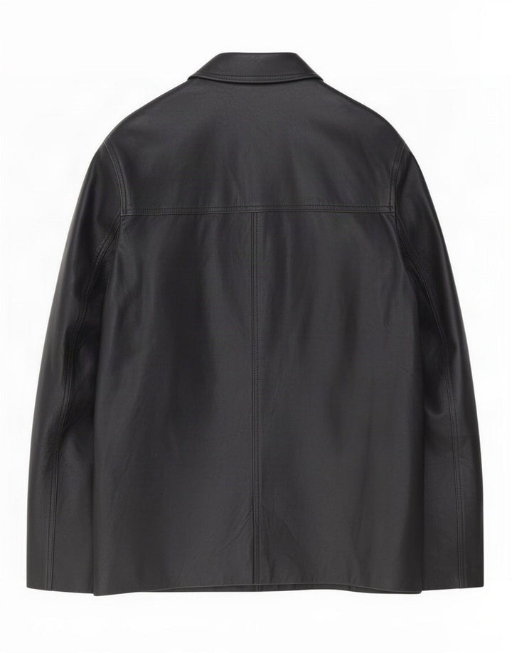 Vintage herre læderjakke UK 40 Large Black