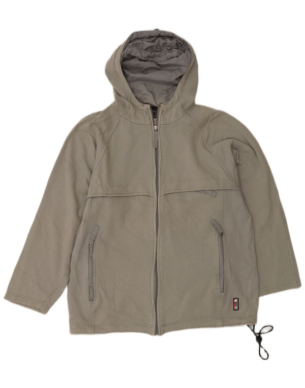 CHAMPION Hættetrøje med lynlås til mænd mellemgrå bomuld