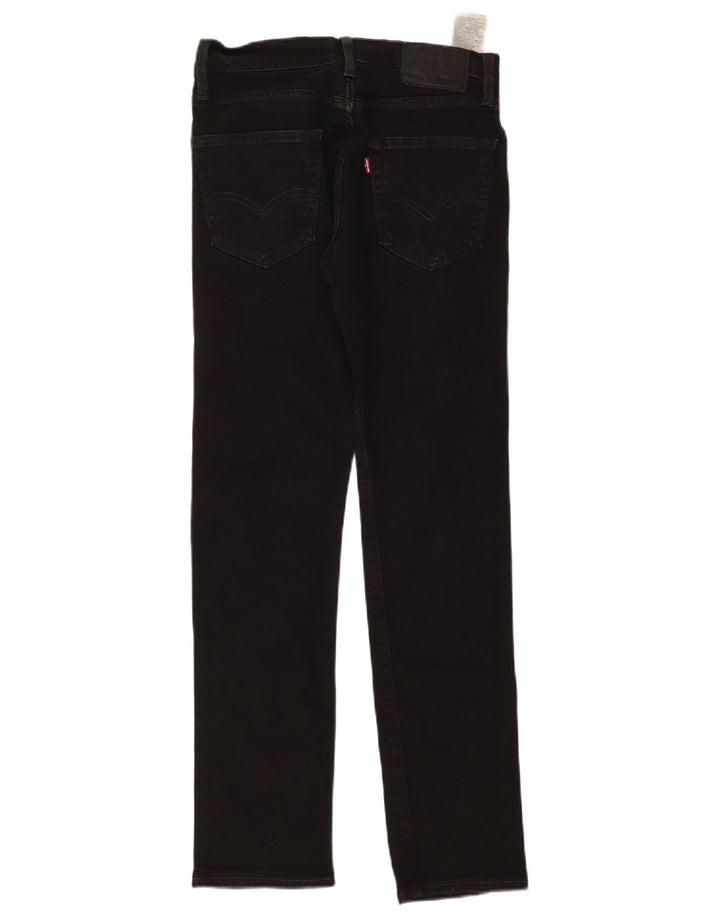 Levi's skinny jeans til kvinder W28 L32 sort bomuld