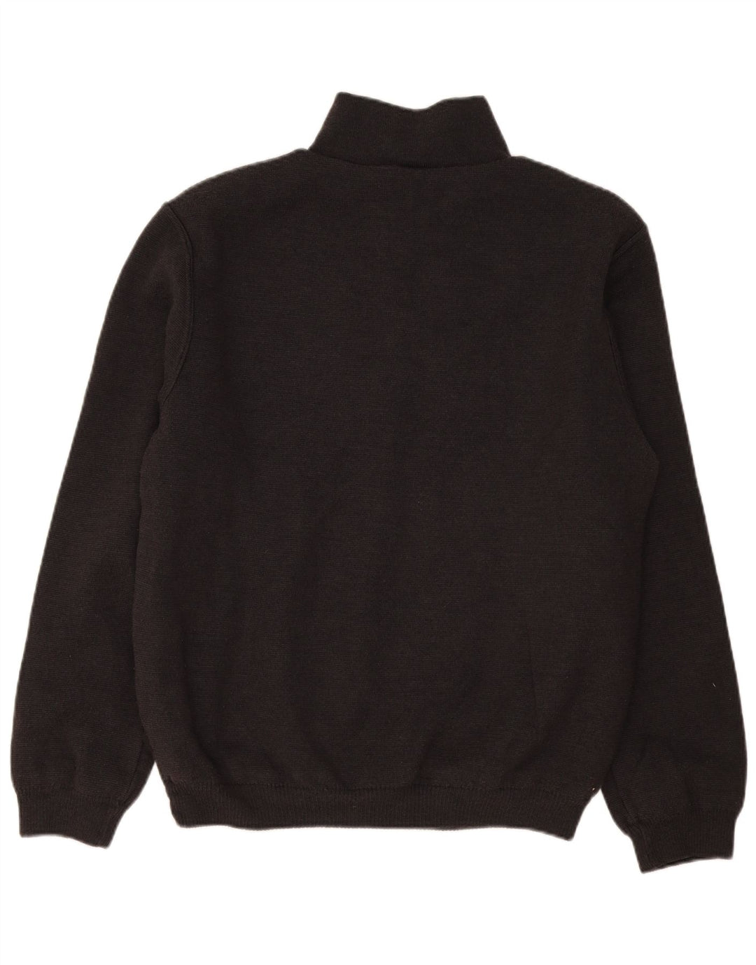 Vintage herre lynlås trøje sweater stor sort uld
