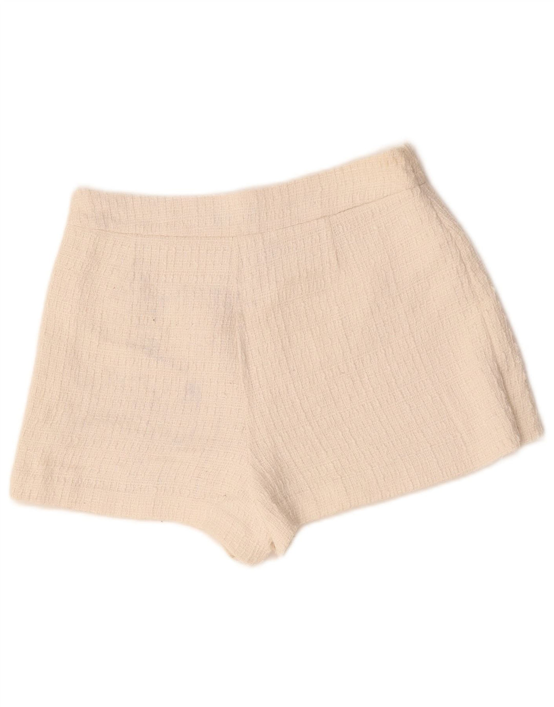 Zara Casual Shorts til kvinder Medium W28 Hvid