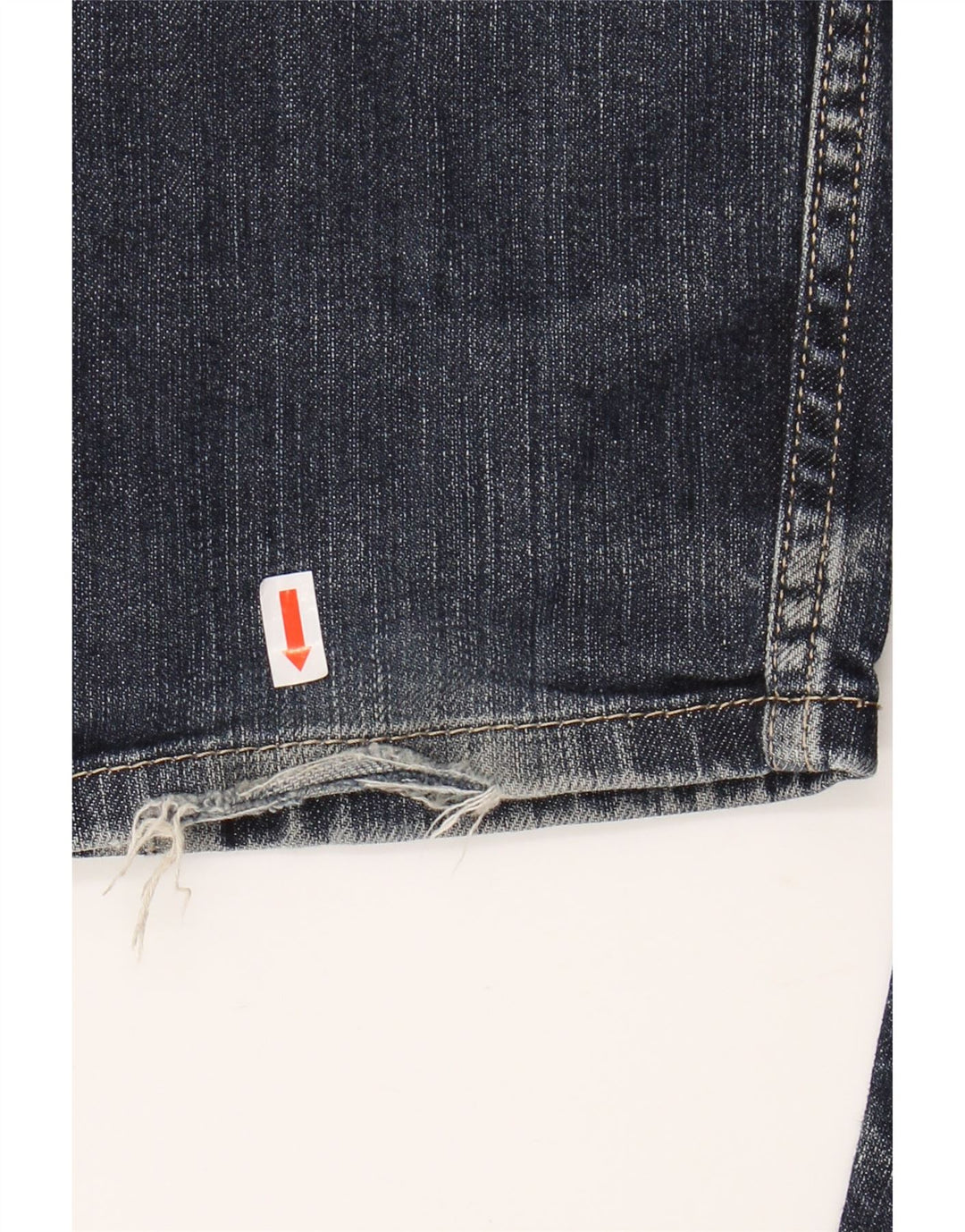 LEVI'S Herre 509 Straight Jeans W32 L30 Marineblå Bomuld