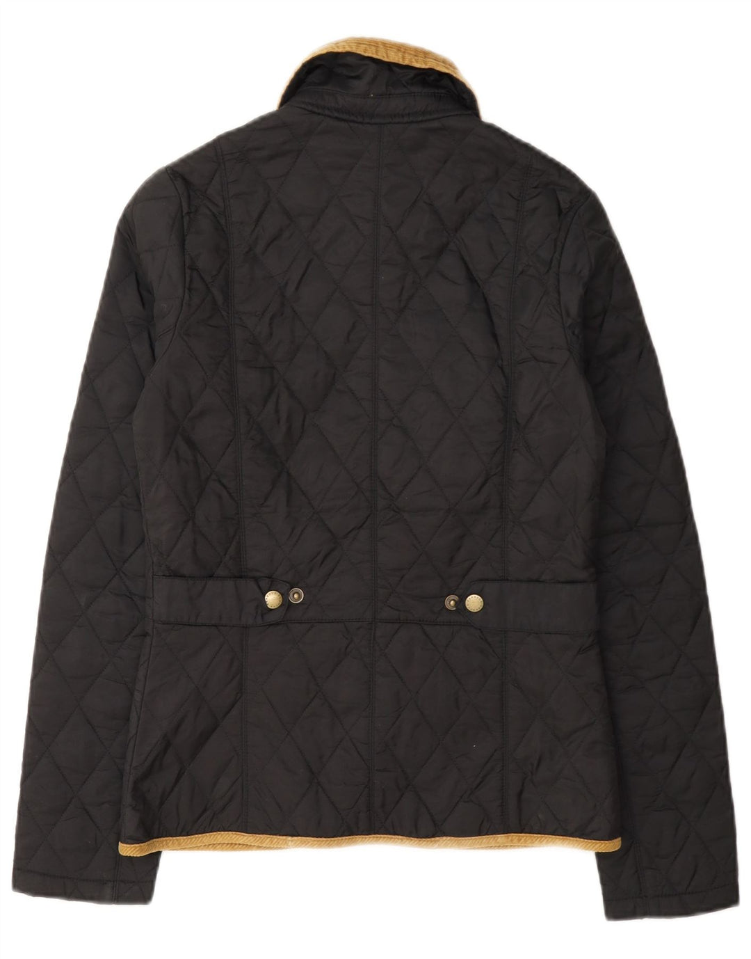 Barbour Quiltet jakke til kvinder UK 6 XS Grå Colourblock Polyamid