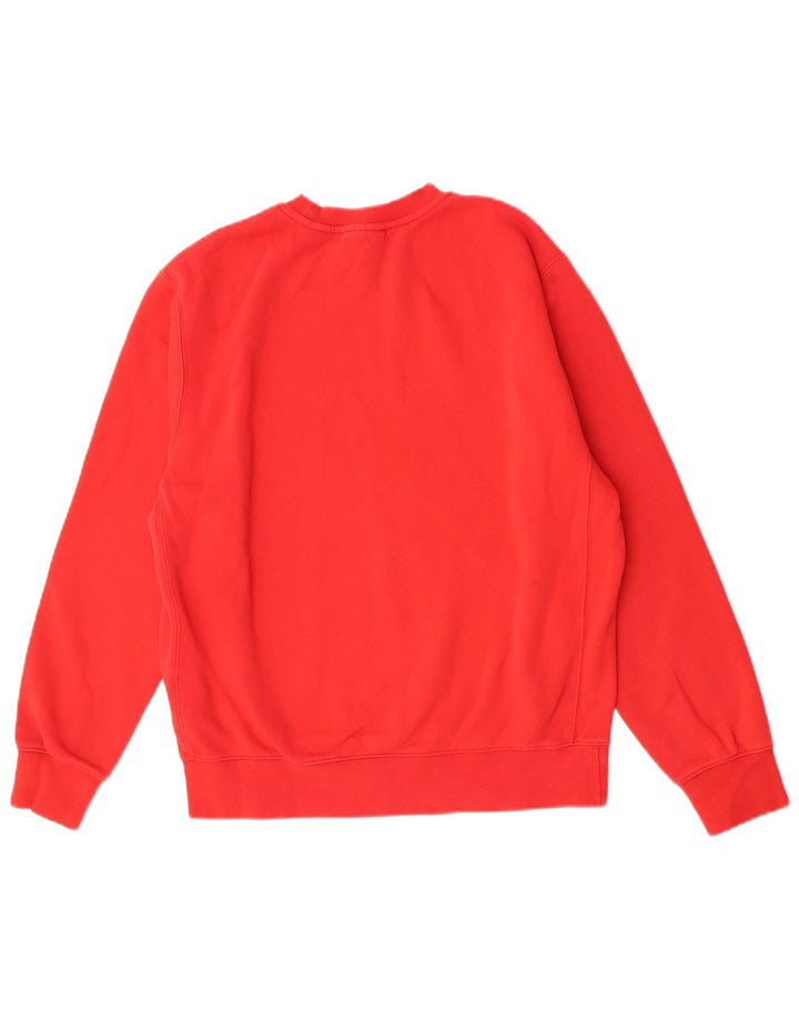 Nike sweatshirt til mænd, medium rød bomuld