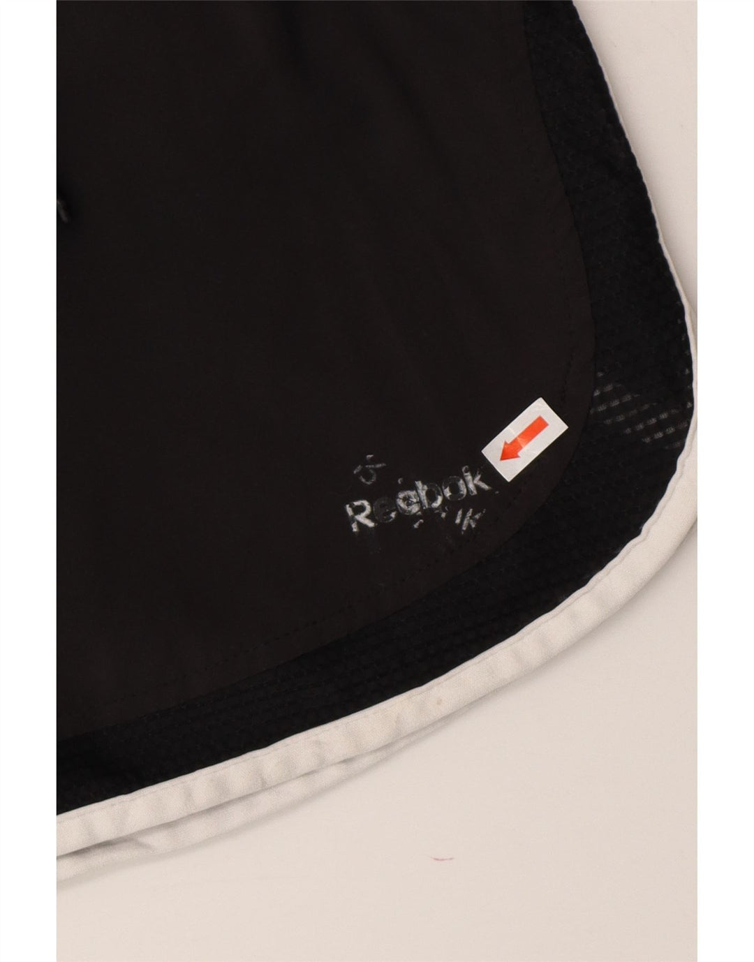 REEBOK Womens Sport Shorts UK 4/6 XS  Black Polyester Vintage Reebok and Second-Hand Reebok from Messina Hembry 