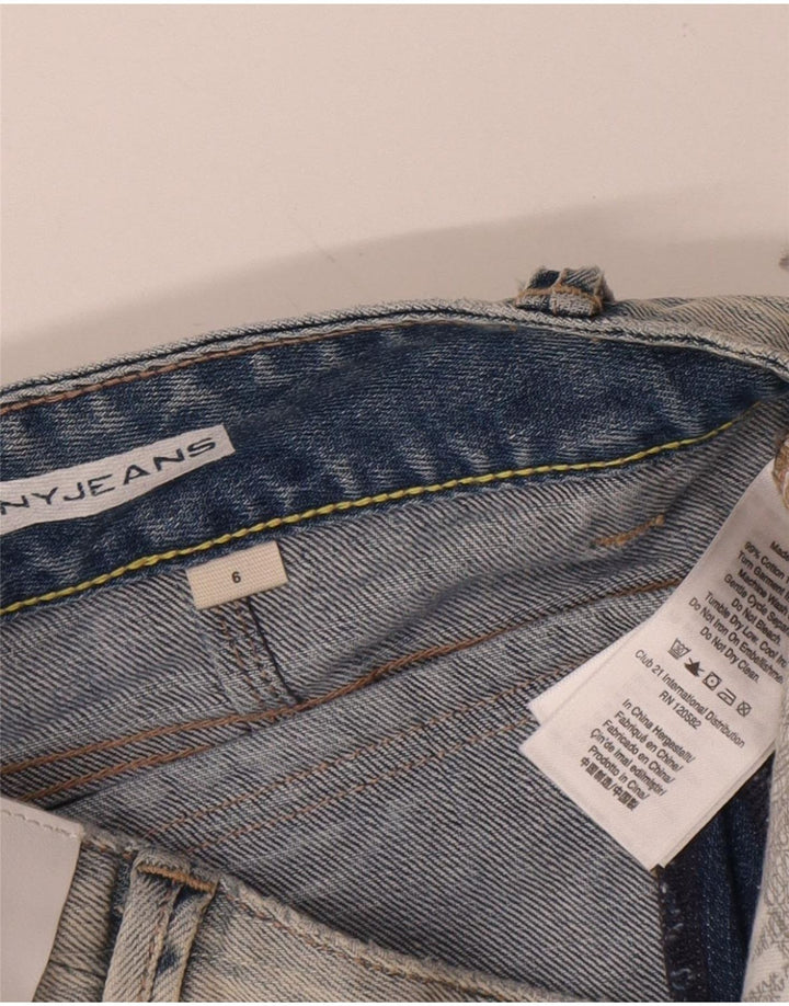 Dkny Dame Denim Shorts US 6 Medium W32 Blå Bomuld