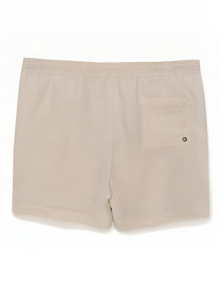 Calvin Klein Herre grafiske svømmeshorts Medium White