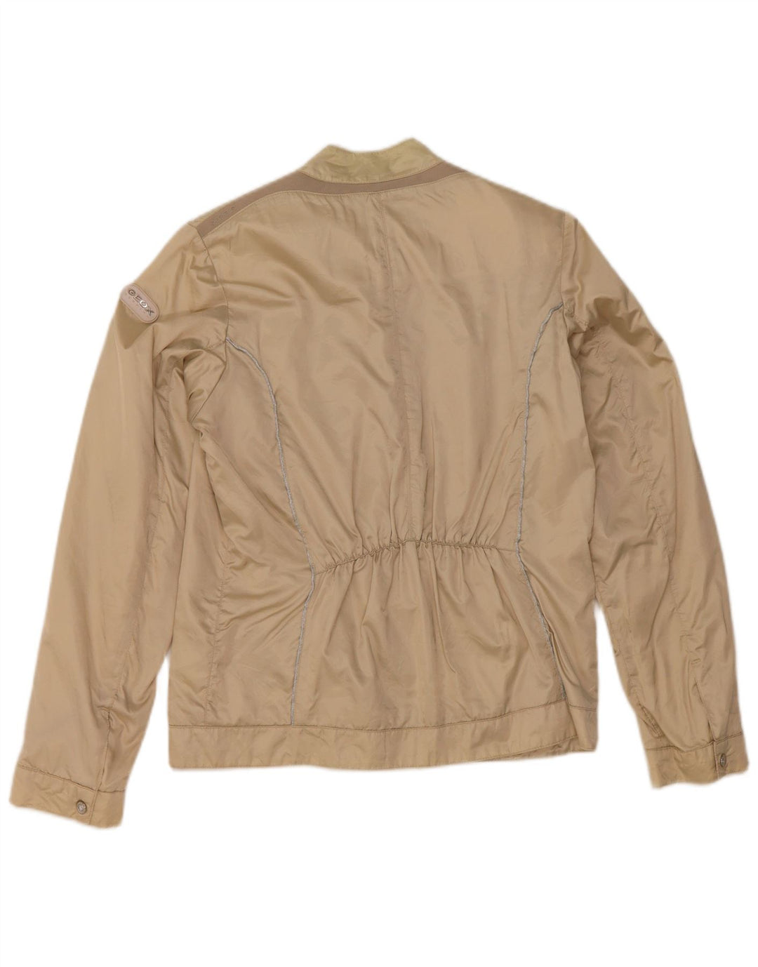 Geox Girls Respira Bomber Jacket 13-14 År Beige Polyamid