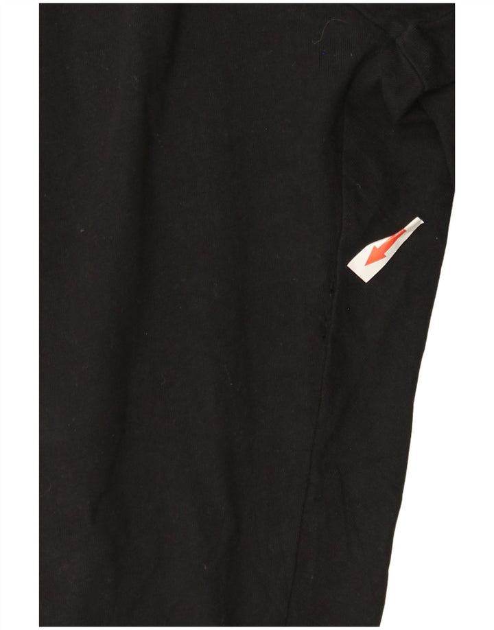 Marks & Spencer Womens Crop Leggings UK 16 Large Black Bomuld