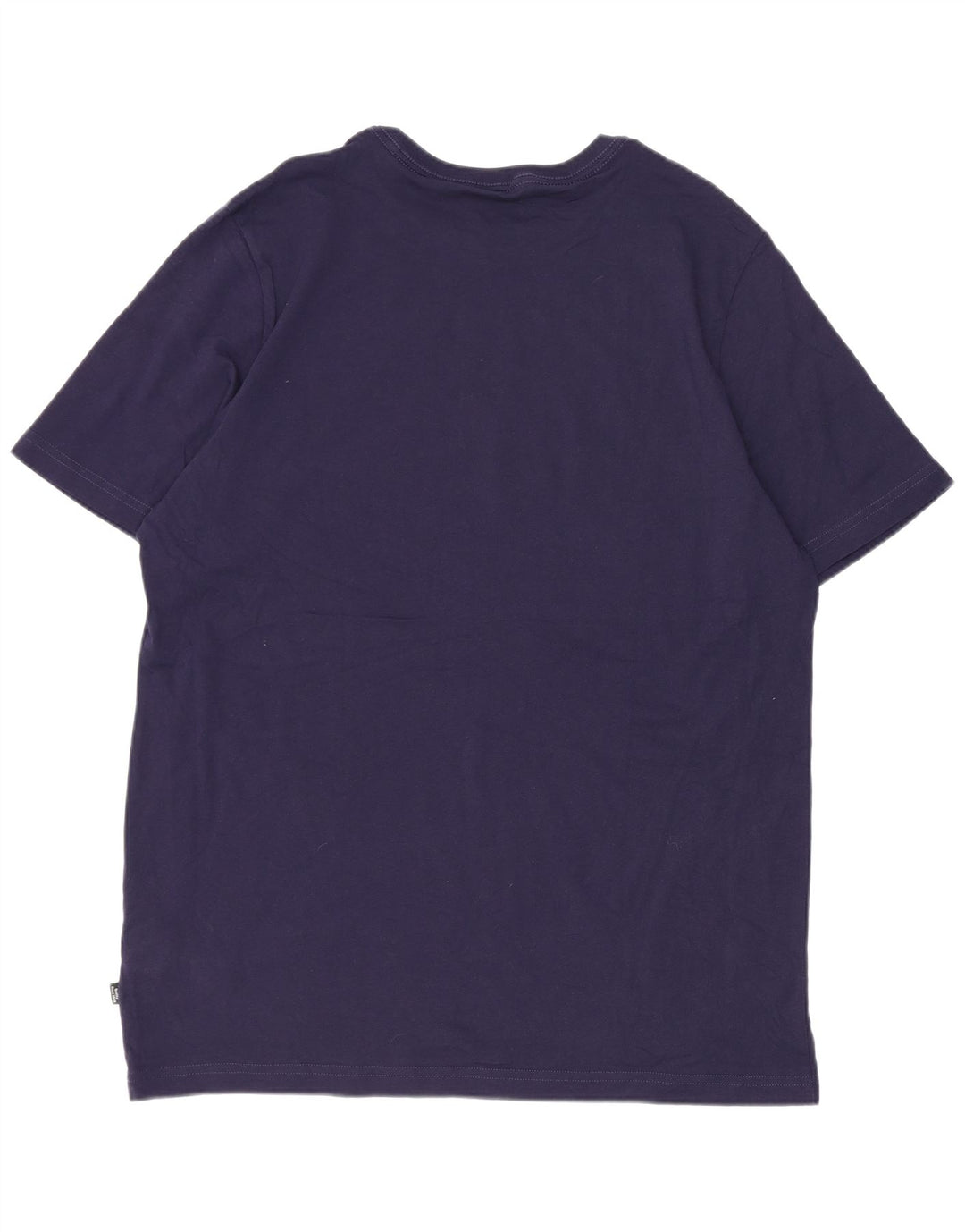 Puma Herre T-Shirt Top Stor Marineblå Bomuld