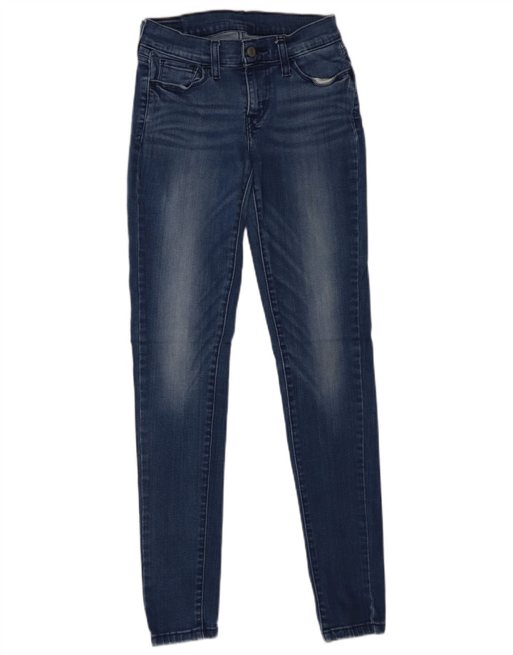 Levi's Skinny Jeans til kvinder W25 L30 Marineblå bomuld