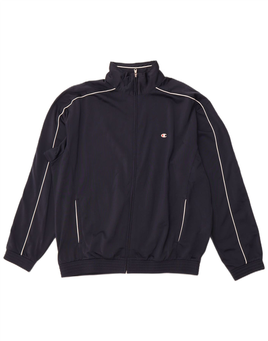 CHAMPION Træningsdragt til mænd Topjakke XL Marineblå Polyester