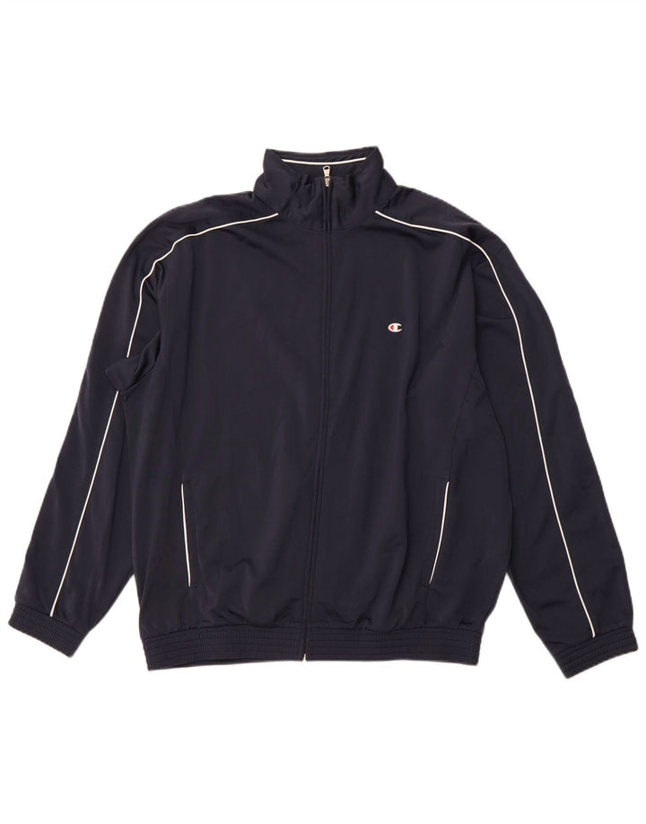 CHAMPION Træningsdragt til mænd Topjakke XL Marineblå Polyester