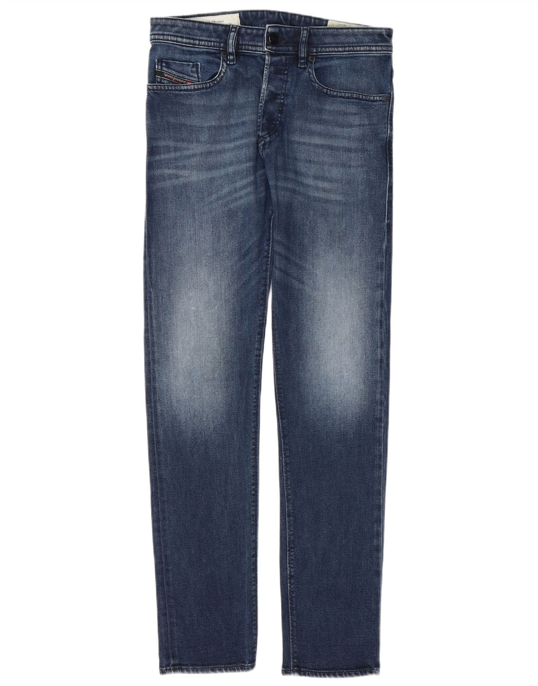 DIESEL Herre Buster Regular Slim Tapered Jeans W29 L32 Blå