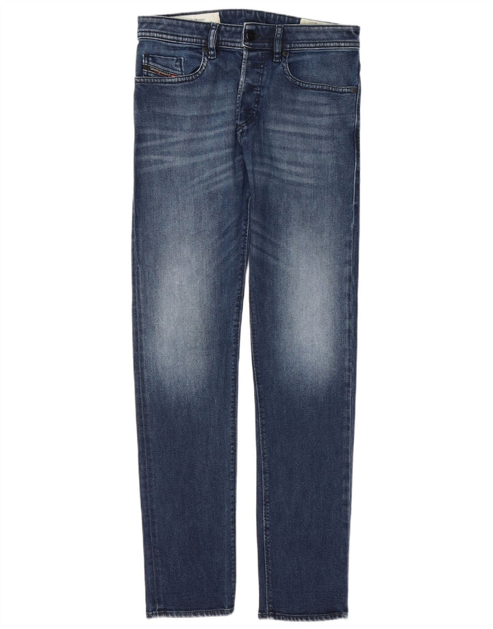DIESEL Herre Buster Regular Slim Tapered Jeans W29 L32 Blå