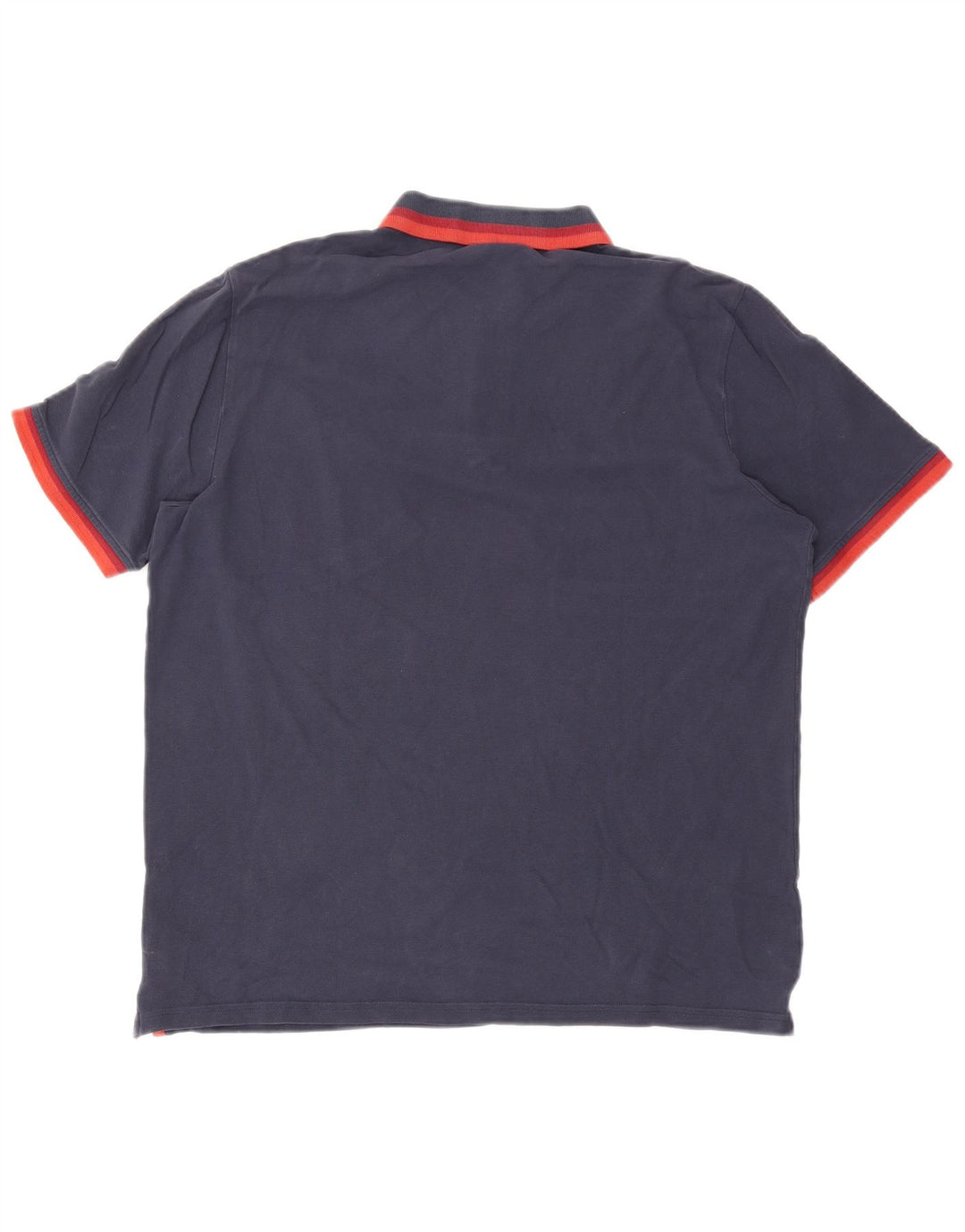 Diadora herre poloshirt XL marineblå stribet