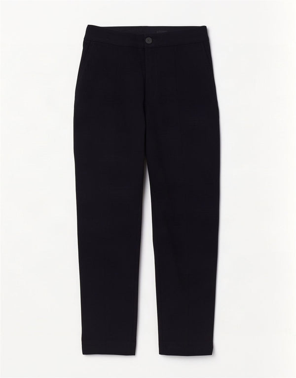 Massimo Dutti koniske chinobukser til kvinder EU 38 Small W28 L27 Marineblå