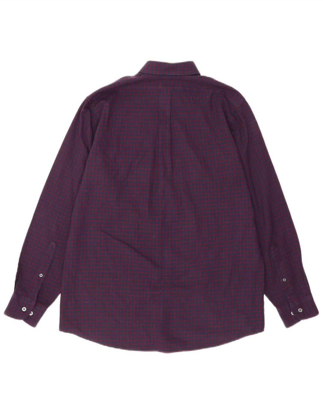 Pringle herreskjorte lille lilla Gingham polyester