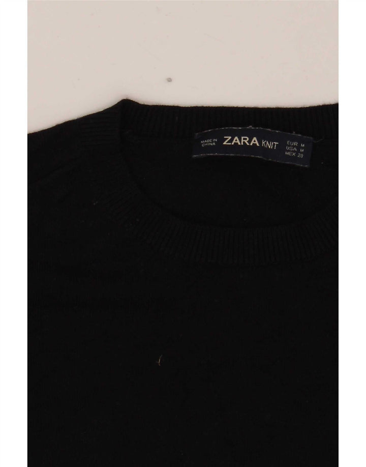 Zara Dame Jumper Sweater UK 12 Medium Sort