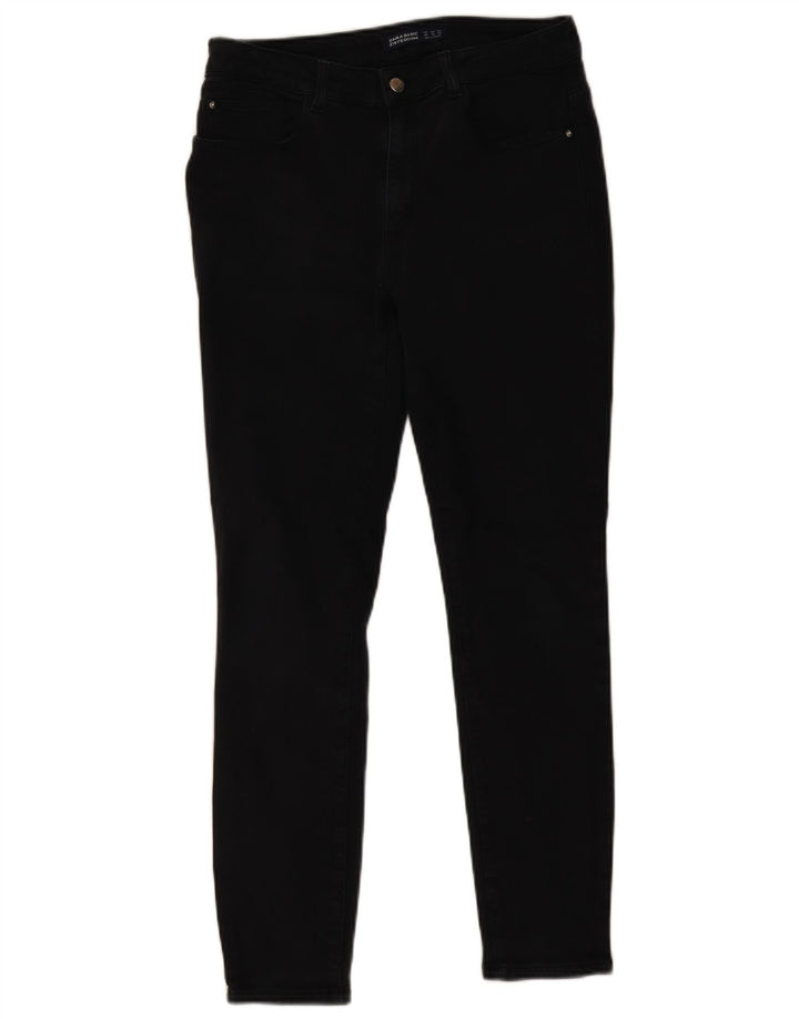 Zara Herre Slim Jeans EU 44 Large W34 L28 Sort