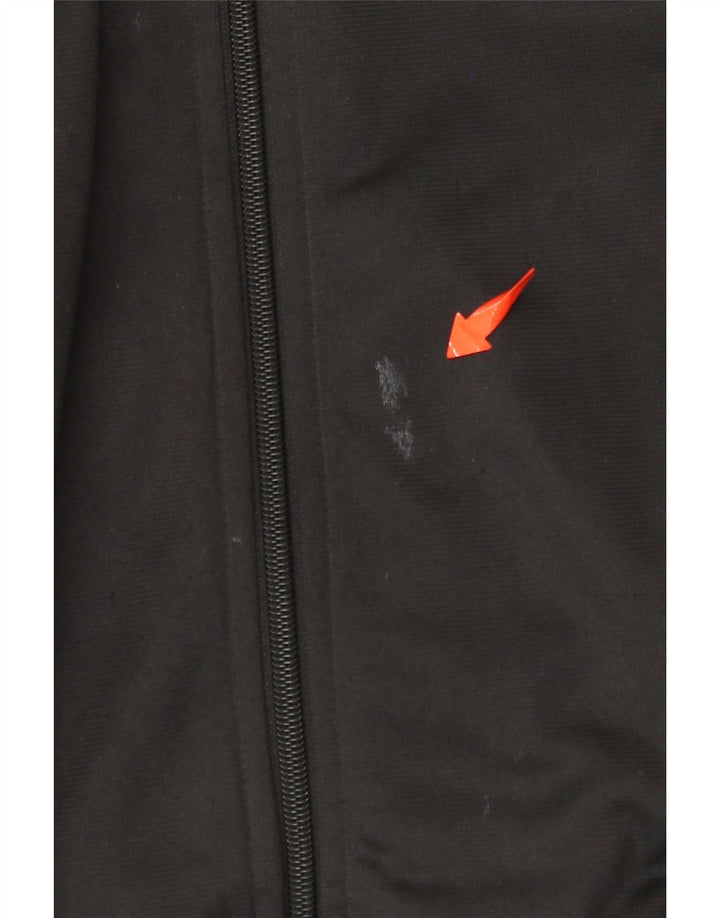 REEBOK Herre grafisk træningsdragt Topjakke Medium Sort Polyester