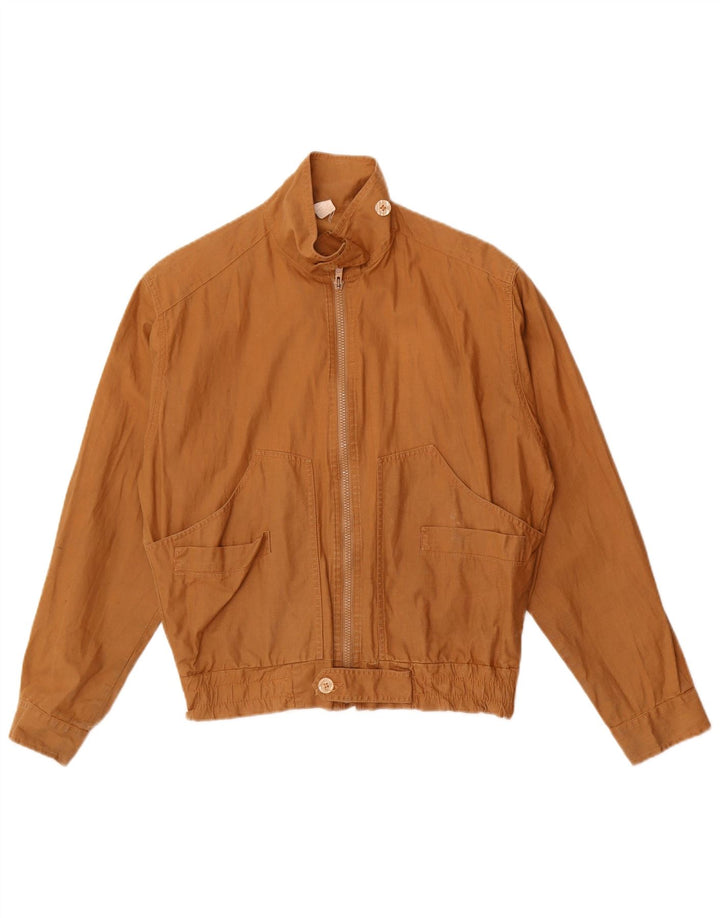 Vintage bomberjakke til kvinder IT 44 Medium Brun