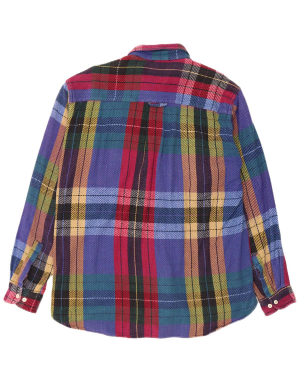 Junior.D Herre Flanellskjorte XL Flerfarvet Plaid