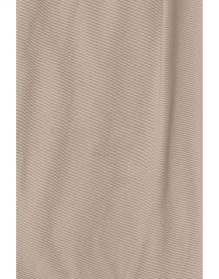 DOCKERS Herre Pegged Chino Shorts W36 Large Beige Bomuld