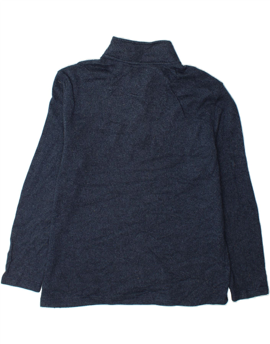 IZOD Mens Zip Neck Sweatshirt Jumper XL Navy Blue Polyester Vintage Izod and Second-Hand Izod from Messina Hembry 