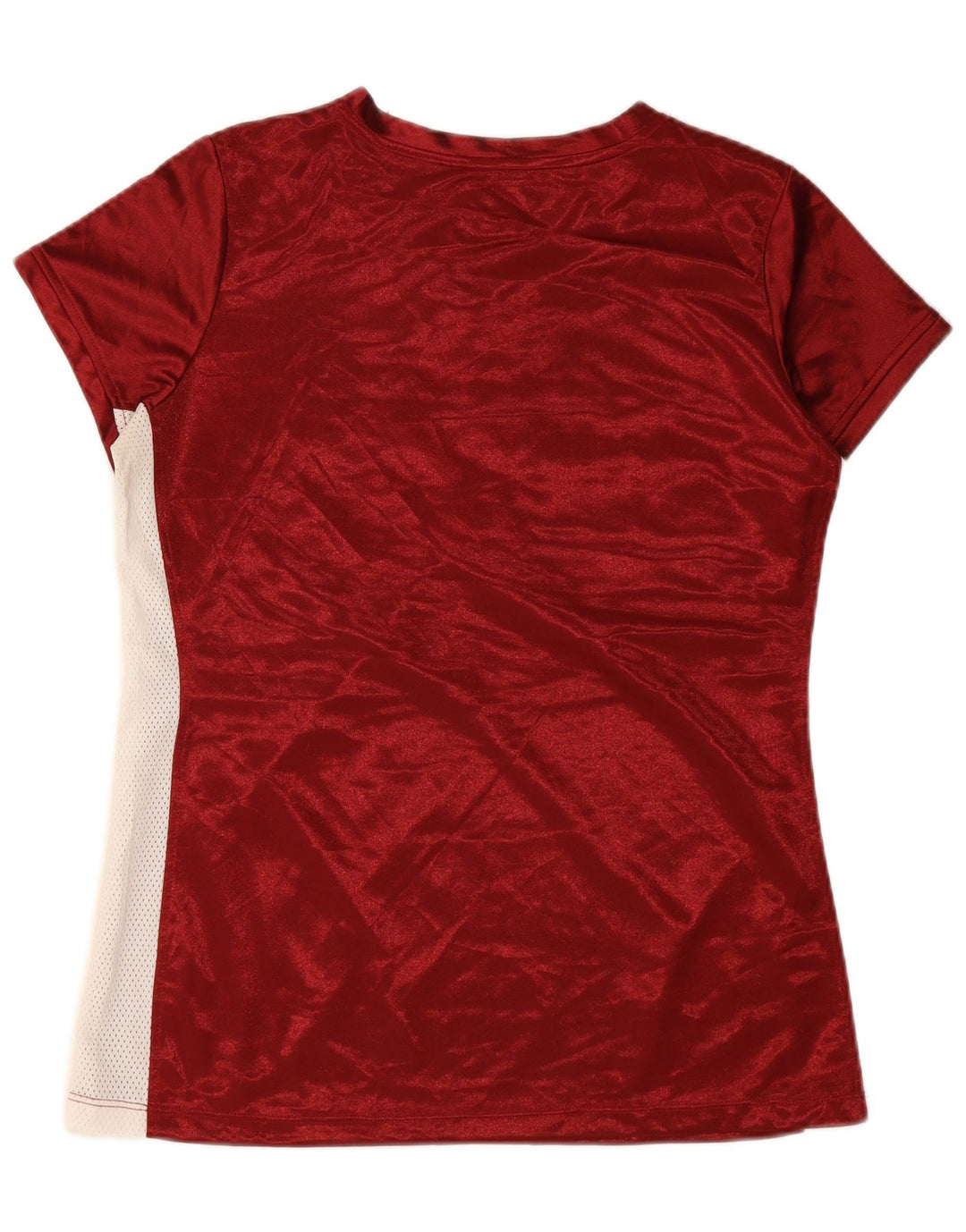 NFL Womens Redskins Graphic T-Shirt Top UK 16 Large Burgundy Colourblock