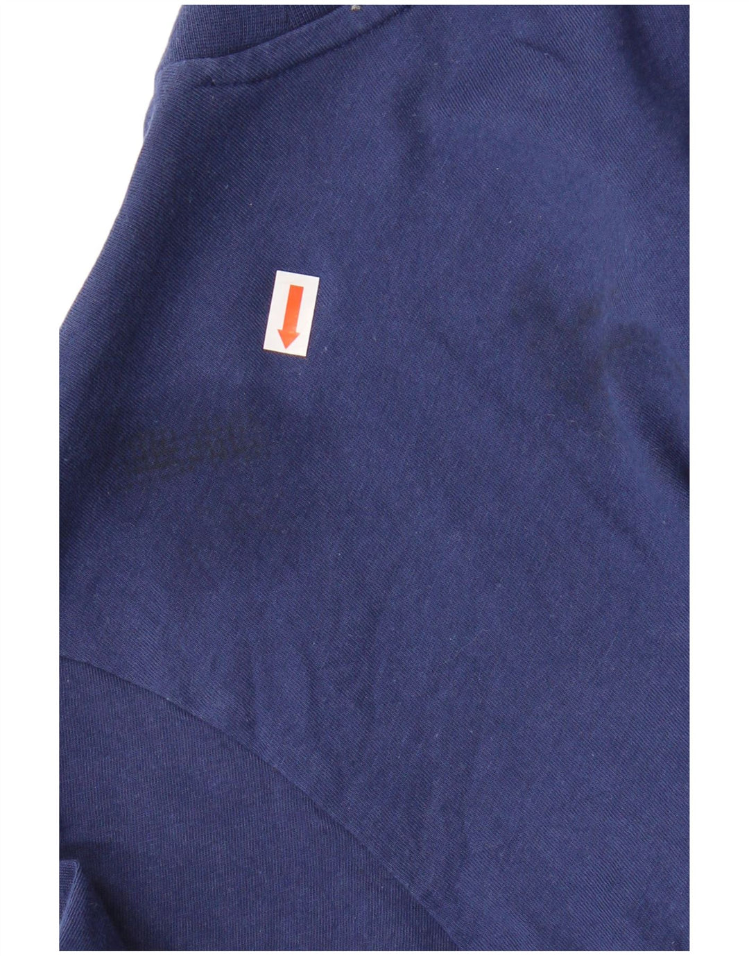 ADIDAS Herre T-Shirt Top Medium Marineblå Bomuld
