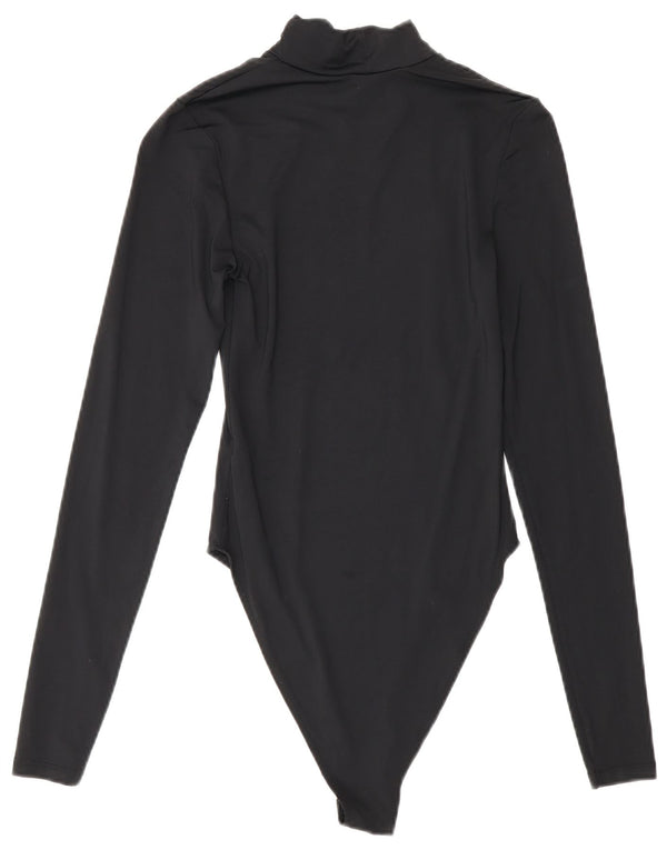 Zara langærmet bodysuit til kvinder UK 8 Lille sort polyamid