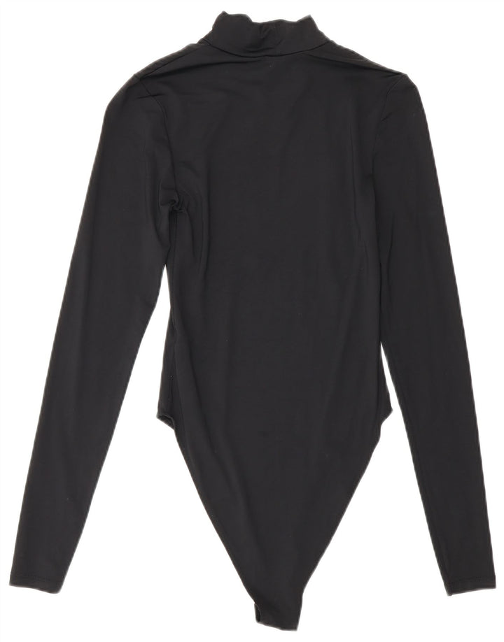 Zara langærmet bodysuit til kvinder UK 8 Lille sort polyamid