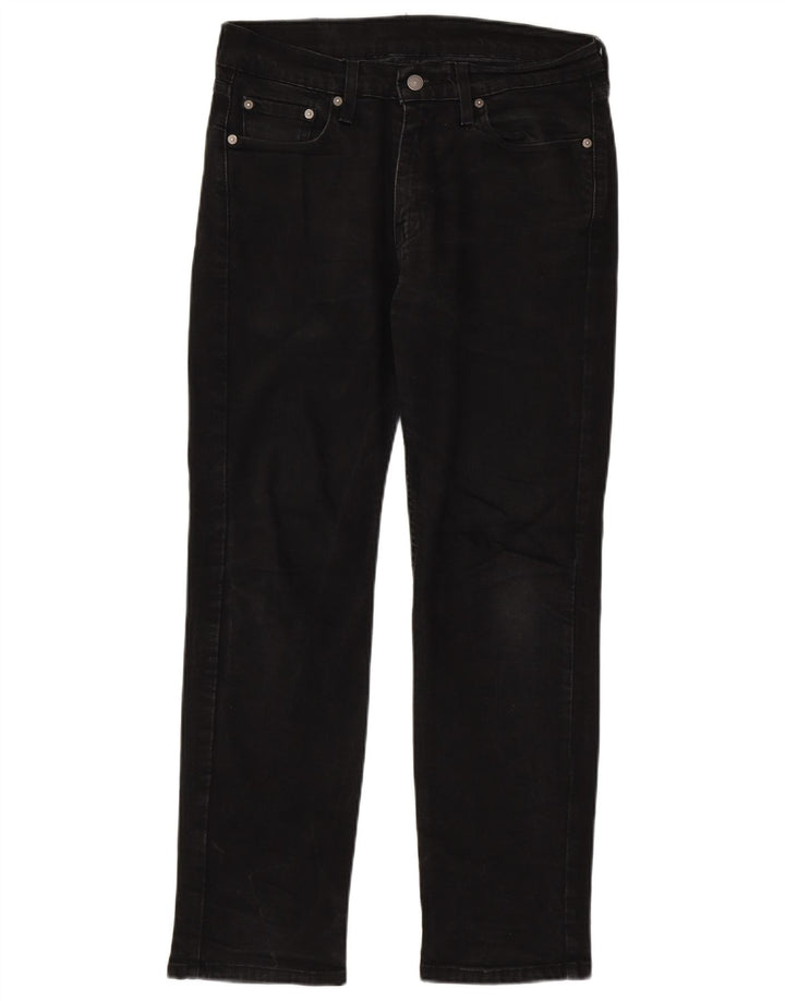 Levi's Herre 514 Straight Jeans W30 L30 Sort Bomuld