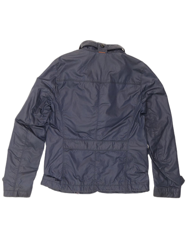 Hugo Boss Herre Utility Jacket EU 50 Large Navy Blue Cotton