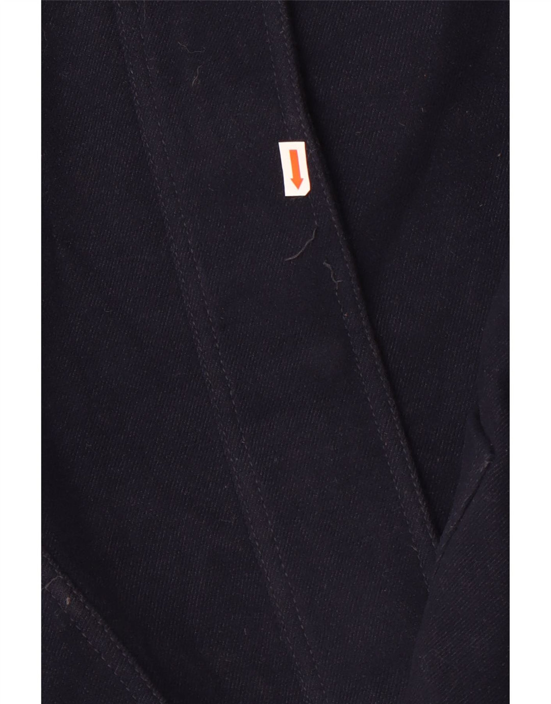 Topshop Dame Hætte Oversized Parka Jacket UK 10 Small Navy Blue