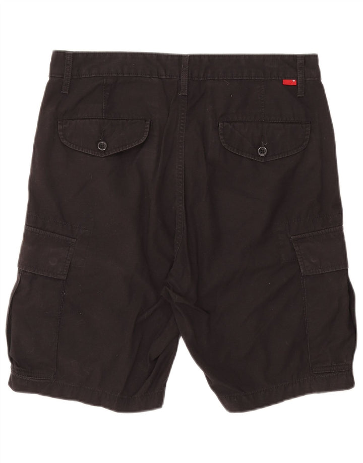LEVI'S Mens Cargo Shorts W31 Medium Black Cotton