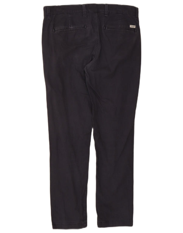 Jack & Jones Herre Slim Chino Bukser W32 L28 Marineblå Bomuld