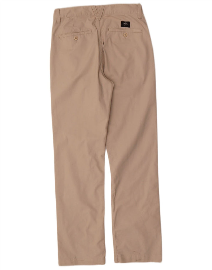 VANS Herre Relaxed Fit Chino Bukser W28 L30 Beige Polyester