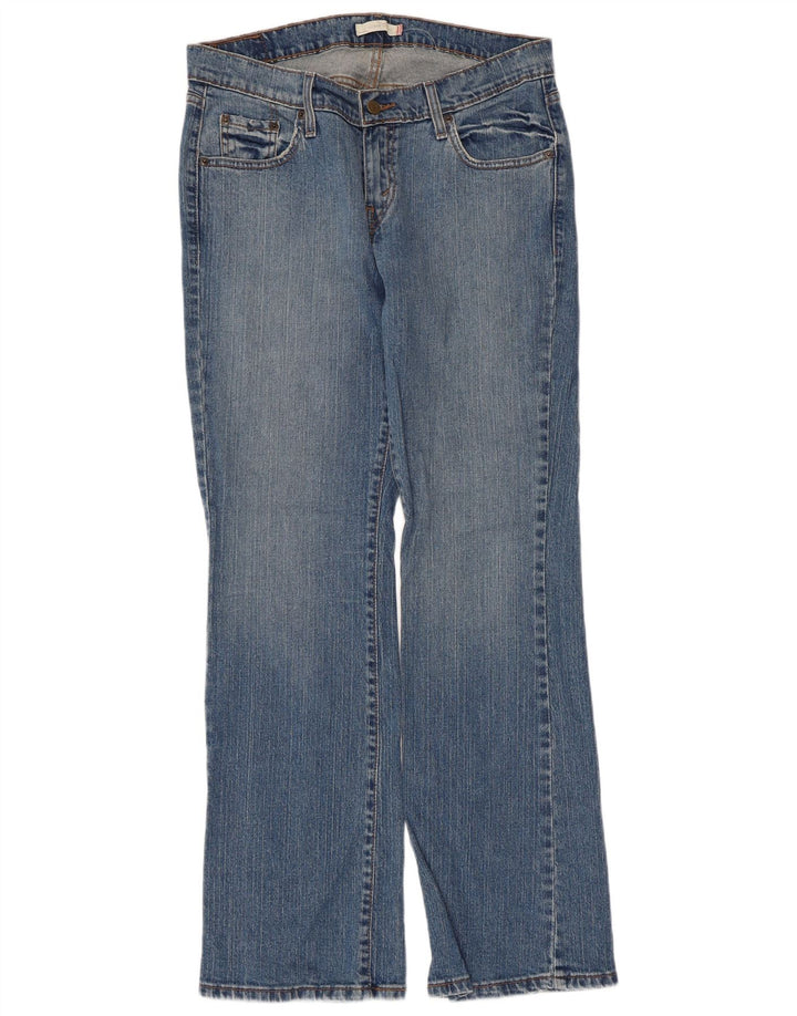 Levi's Kvinder Curvy Straight Jeans W34 L31 Blå
