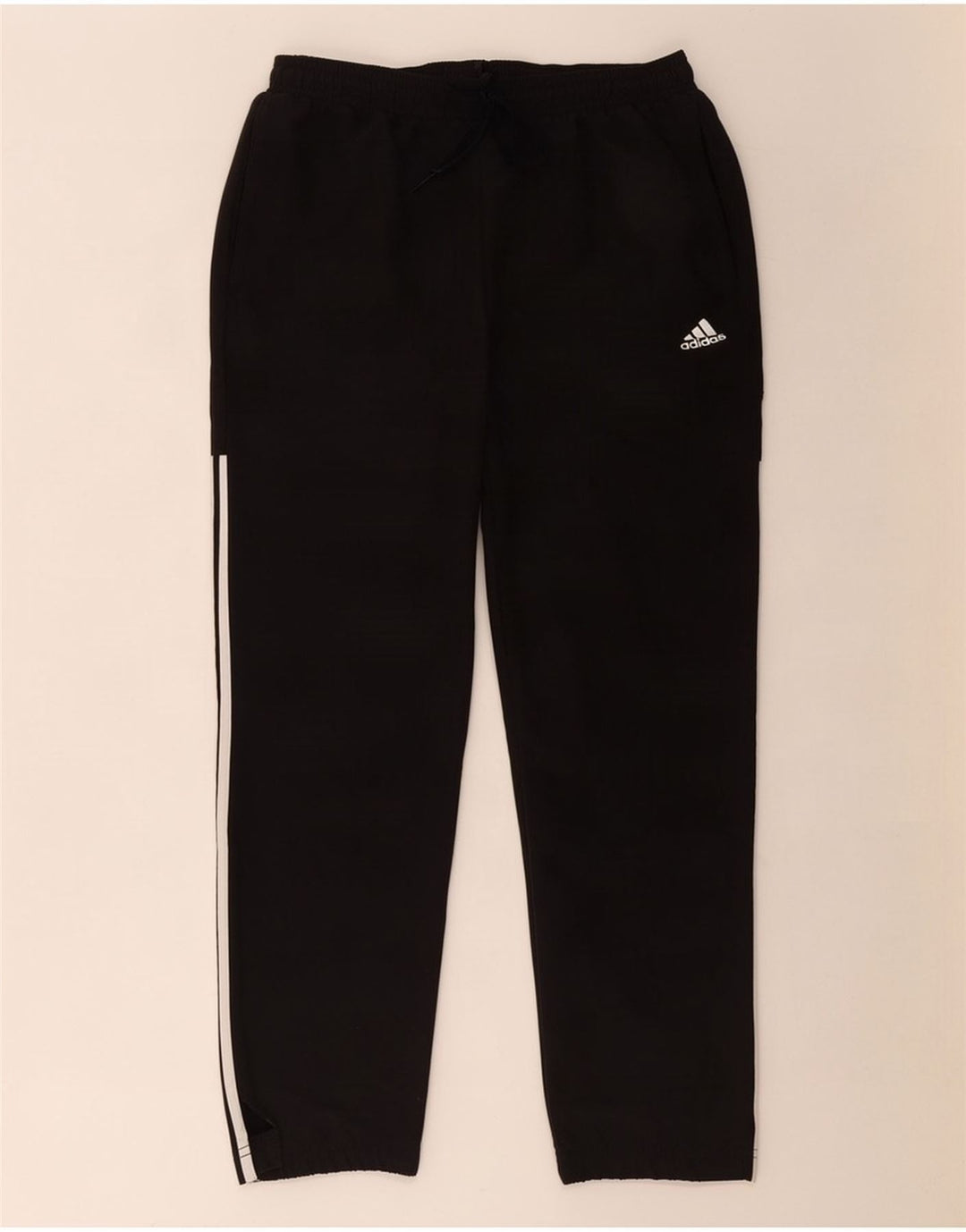 Adidas Træningsdragtsbukser til mænd Stor sort polyester