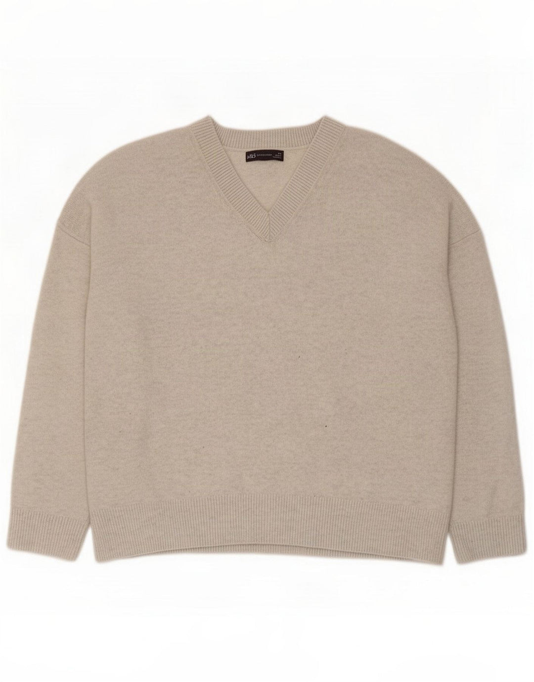 Marks & Spencer Herre V-hals sweater XL Grå Polyester