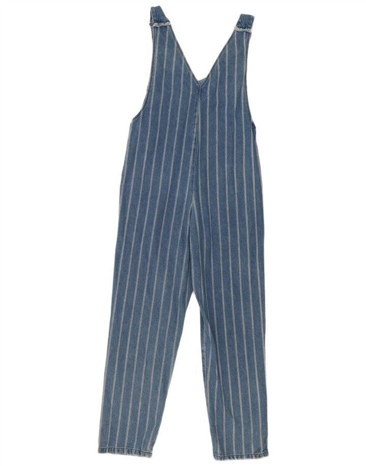 Zara Pige Denim Jumpsuit 13-14 År Blå Stribet