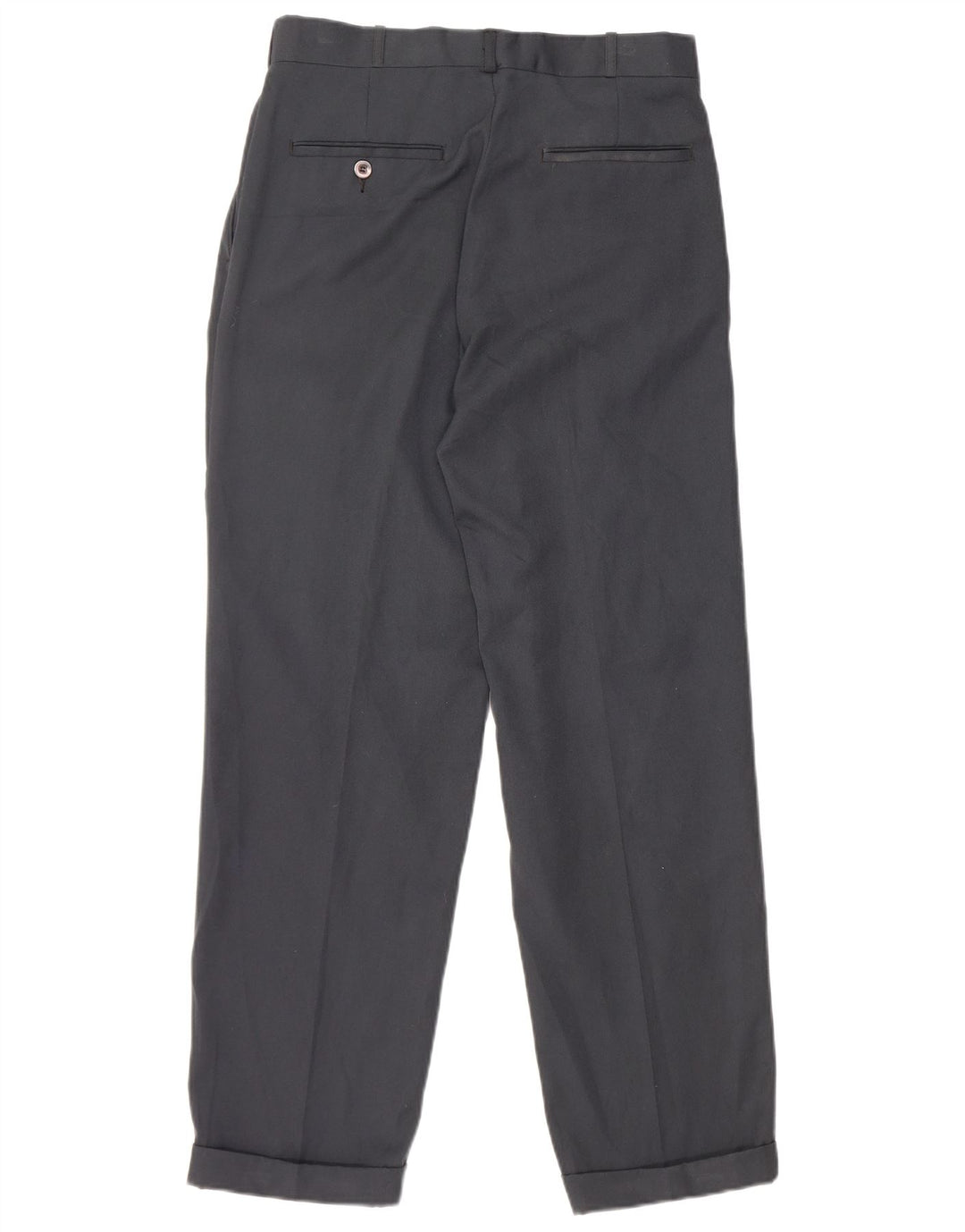 Farah Herre Pegged Suit Bukser W30 L28 Marineblå Polyester