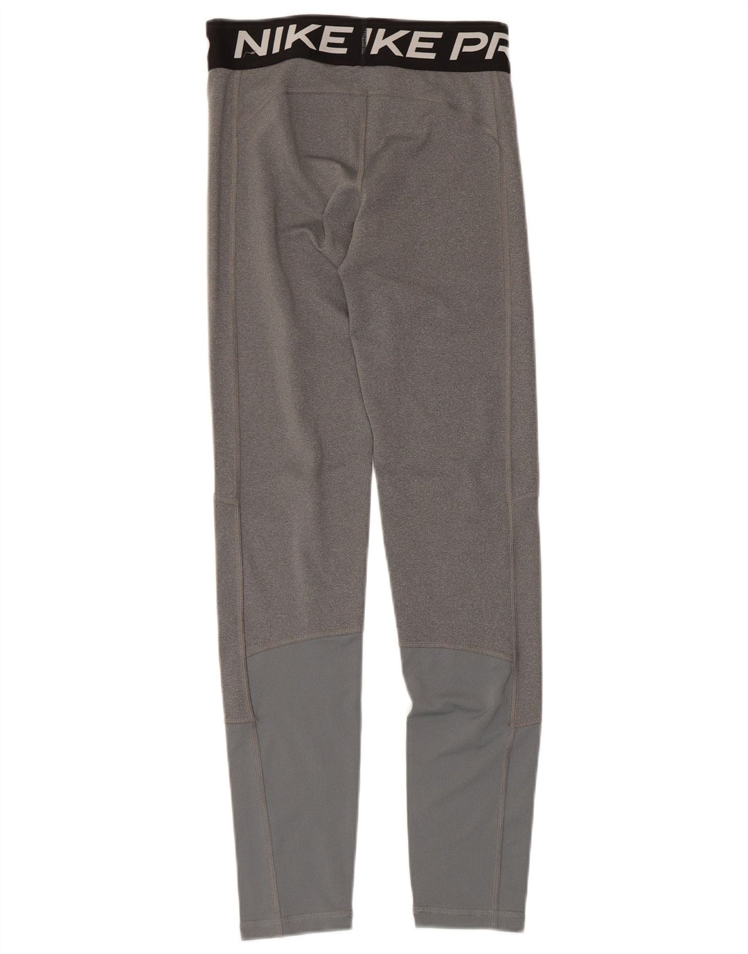 NIKE piger Dri Fit grafiske leggings 13-14 år XL grå farveblok